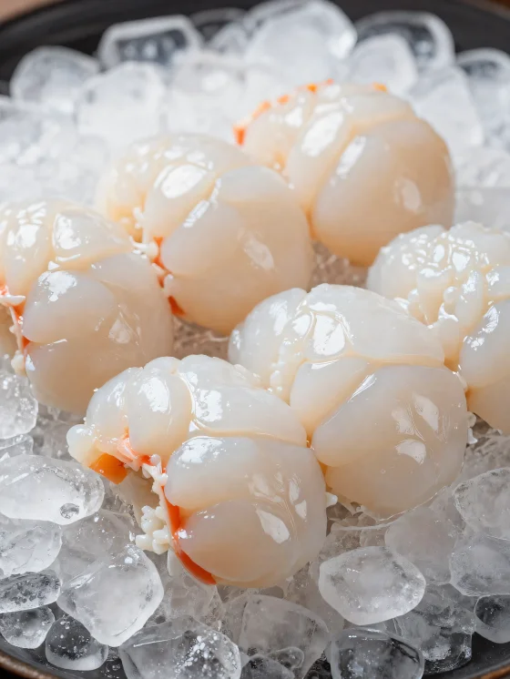 Svaigs omārs uz rūsgana koka dēlīša ar citronu un garšvielām