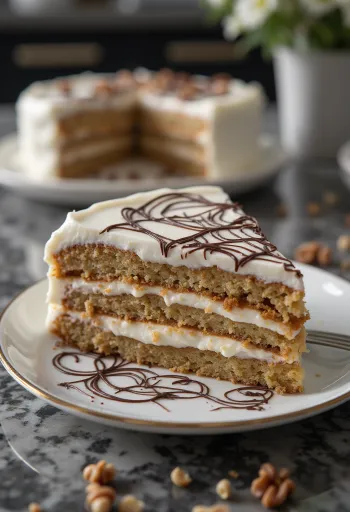 Pasniegta Esterhāzi torte