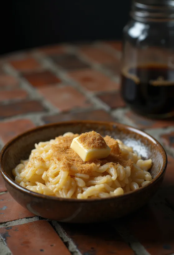 Kafijas rīsi pasniegti