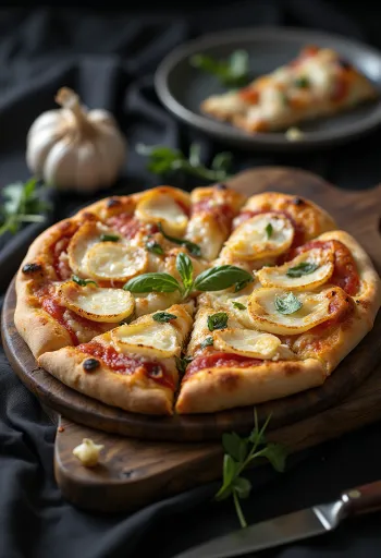 Pica Margherita ar ķiplokiem
