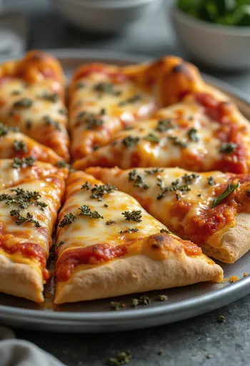 St. Louis Style Pizza ar plānu mīklu un Provel sieru