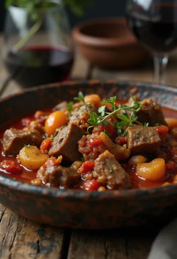 Stifado, grieķu liellopa gaļas sautējums