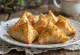 Samosas ar šokolādi un marcipānu kraukšķīgā mīklā