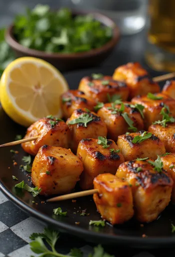 Tikka kebabs indiešu stilā