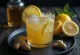 Medus un ingvera limonāde, svaigi pasniegta