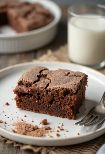 Ruma piena šokolādes torte sagriezta gabaliņos