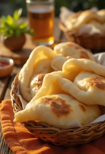 Svaigi cepta mājas pitas maize