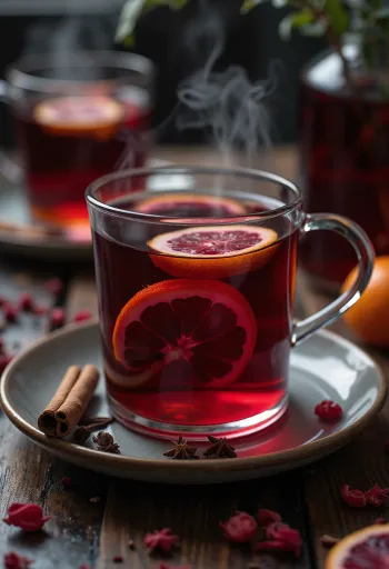 Hibiska sidrs krūzē