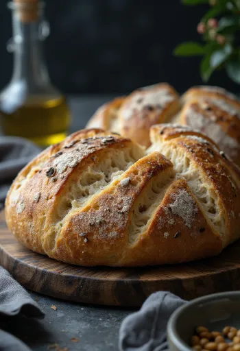 Svaigi ceptas ciabatta maizītes