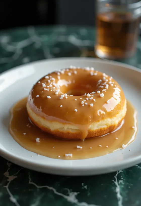 Karameles virtuļi pasniegti