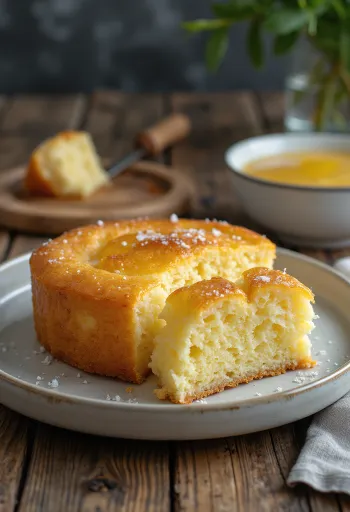 Medus un vaniļas torte ar šķēlītēm
