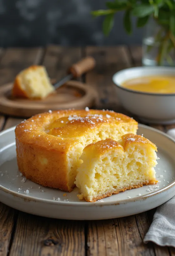Medus un vaniļas torte ar šķēlītēm