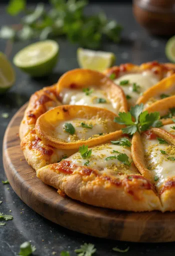 Pizza Costarricense pasniegta